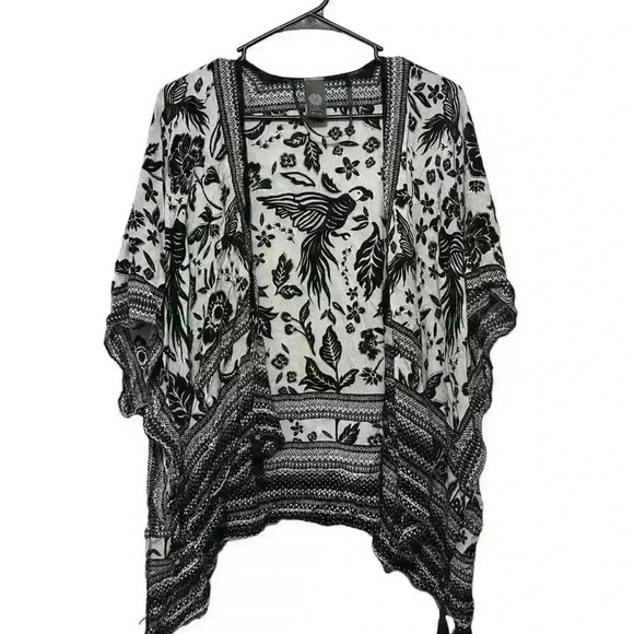 Vince Camuto Bird Floral Topper, Tropical, One Size - Picture 3 of 8